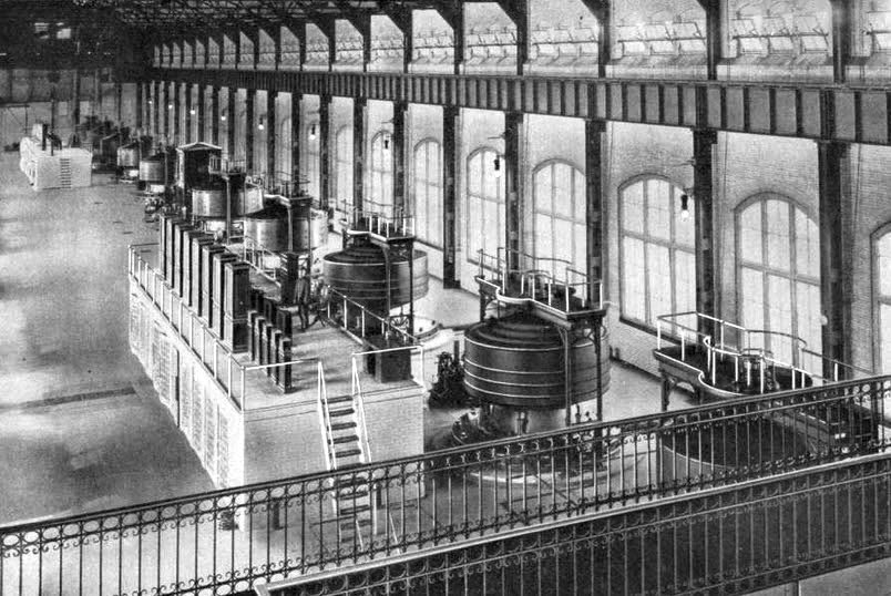 Vestinghaus generatori u Adamsovoj elektrani na Nijagari